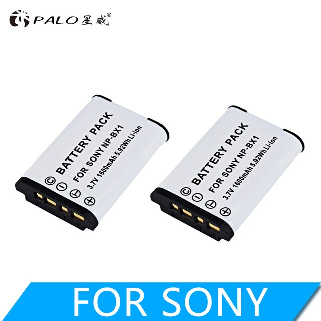 Palo NP BX1 NP-BX1 ที่ชาร์จแบตเตอรี่ สําหรับ Sony ZV-1ii ZV1F RX100 RX1 HX99 HX50 WX300 WX500 AS200V
