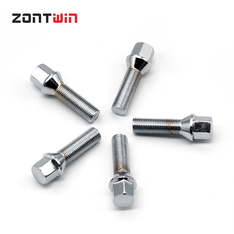 สกรูน็อตล้อรถยนต์ โลหะผสม E90 92 93 E46 3 5 6 7series ยาว 28 35 40 45 50 มม. M12x1.5 12×1.25 14×1.5 14×1.25 4 ชิ้น ราคา ถูกที่สุด ดีลบีเคเค แกลเลอรีภาพที่ 6