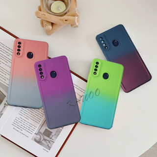 เคสโทรศัพท์มือถือแบบนิ่ม TPU บาง ไล่โทนสี กันรอยเลนส์กล้อง หรูหรา สําหรับ Samsung Galaxy A10S A11 A20S A03 Core A02 A50 A30 A20 A50S