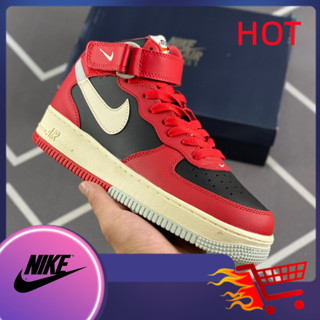 Nk Air Force 1 Mid Mid รองเท้าผ้าใบลําลอง อเนกประสงค์ สําหรับผู้ชาย 001