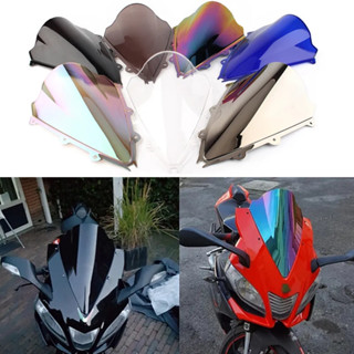 กระจกกันลม สีดํา สําหรับรถจักรยานยนต์ Aprilia RSV4 R RSV4R 2009-2014