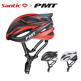 Santic PMT หมวกกันน็อคนิรภัย สีดําด้าน สําหรับขี่จักรยานเสือภูเขา M-12