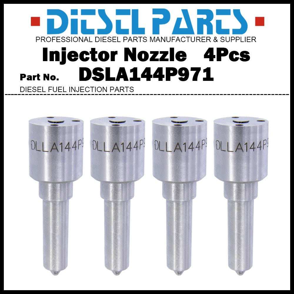 เคล็ดลับหัวฉีดหัวฉีดน้ํามันเชื้อเพลิงรางทั่วไป 4x 0433175272 DSLA144P971 สําหรับ Citroen C8 Dispatch