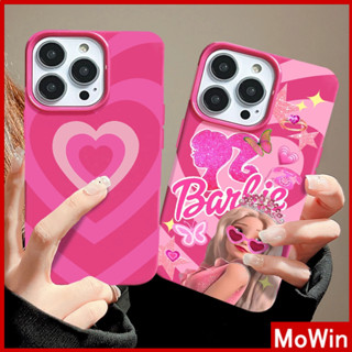 Mowin - เข้ากันได้สำหรับ เคสไอโฟน เคสไอโฟน11 เคสโทรศัพท์ iphone 14 pro max 14 Plus สำหรับ iPhone 14 Pro Max เคส iPhone TPU ซิลิโคนนุ่มเคสลูกกวาดเคลือบเงา Rose Pink กล้องป้องกันกันกระแทกสำหรับ iPhone 13 Pro Max 12 Pro Max 11 7plus xr xs max