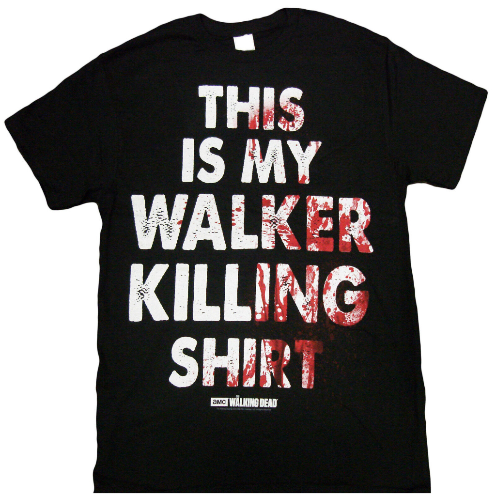เสื้อยืด ใหม่ ขาย The Walking Dead vintage T-Shirt
