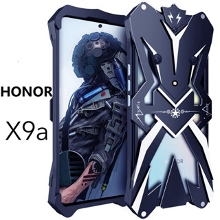 Zimon เคสโทรศัพท์มือถือแบบแข็ง อลูมิเนียมอัลลอย กันกระแทก สําหรับ Honor X9a Honor X9a