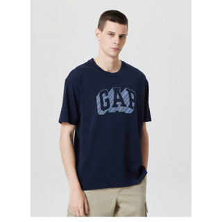 เสื้อยืดแขนสั้น พิมพ์ลายโลโก้ Gap Skincare สําหรับผู้ชาย และผู้หญิง 672022 เสื้อกีฬาลําลอง แฟชั่นคู่รัก