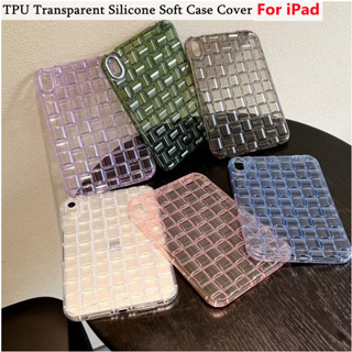 Soft Silicone Cover For iPad Mini Air 4th 5th 6th Gen 10.9" 2020 2022 iPad 10th Gen iPad Pro 11" 2021 Heavy Duty Shockproof TPU Case Tablet Slim Thin Transparent Case