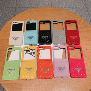 เคสโทรศัพท์มือถือ แบบหน้าจอพับได้ เคลือบเงา สําหรับ Samsung zflip 5 zflip4 zflip3