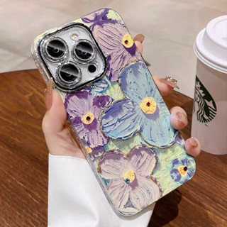 【Gillter lens/Hard case】เคส compatible for iPhone 11 12 13 14 15 pro max case