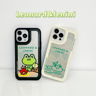 เคสโทรศัพท์มือถือแบบแก้ว กันกระแทก ลายกบน้อยน่ารัก สําหรับ iPhone 14promax 14 13 12 12promax 11