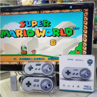 คอนโซลวิดีโอเกม ขนาดเล็ก สําหรับ Super Nintendo SNES and NES 16bit 1500 HDMI SF900 Games