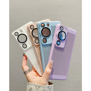 สําหรับ Huawei P60 Pro เคสแข็ง พลาสติก ระบายความร้อน บาง เคสโทรศัพท์