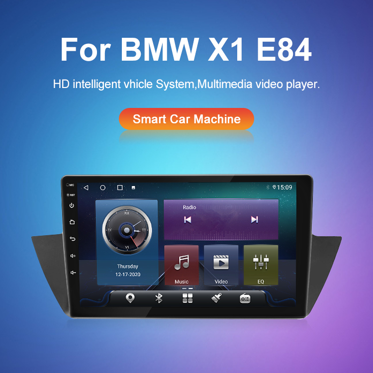 เครื่องเล่นรถยนต์ หน้าจอขนาดใหญ่ สําหรับ BMW X1 E84 2009-2013 4+64G Android