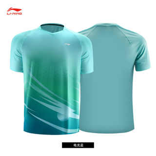 LI NING เสื้อกีฬาบาสเก็ตบอล ระบายอากาศ ซับเหงื่อ แห้งเร็ว สวมใส่สบาย เหมาะกับฤดูร้อน สําหรับผู้ชาย และผู้หญิง 2023