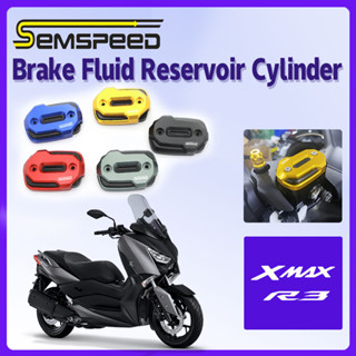 【SEMSPEED】ถังน้ํามันเบรกรถจักรยานยนต์ สําหรับ YAMAHA XMAX V2 2023