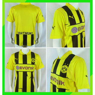 เสื้อกีฬาแขนสั้น ลายทีมชาติไทย Retro 12 13 Dortmund คุณภาพสูง AAA