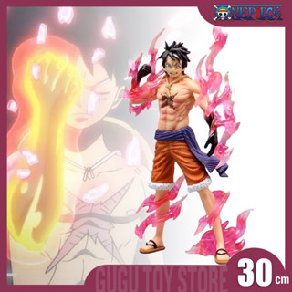 โมเดลฟิกเกอร์ Pvc รูปปั้นอนิเมะลูฟี่ One Piece Flowing Sakura Dominant ขนาด 31 ซม. พร้อมกล่องของขวัญ ของเล่นสําหรับเด็ก