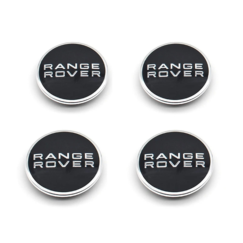 4pcs 62mm 63mm รถศูนย์ล้อหมวกขอบสัญลักษณ์ Badge Hub Caps สําหรับ Range Rover Sport Evoque L322 L320 L494 L405 P38 อุปกรณ์เสริม