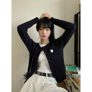 Knitted cardigan jacket+vest lining+casual pants