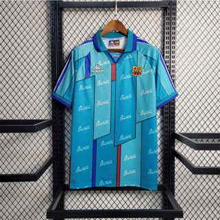 เสื้อกีฬาแขนสั้น ลายทีมชาติฟุตบอล BAR 1996-1997 season ชุดเยือน สไตล์เรโทร