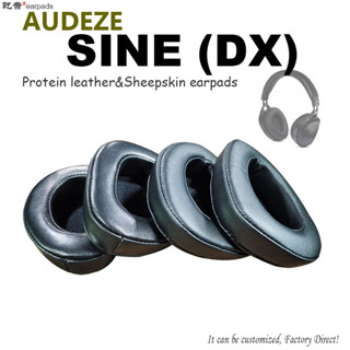 ฟองน้ําครอบหูฟัง หนังแกะ แบบเปลี่ยน สําหรับ AUDZE SINE DX Pro