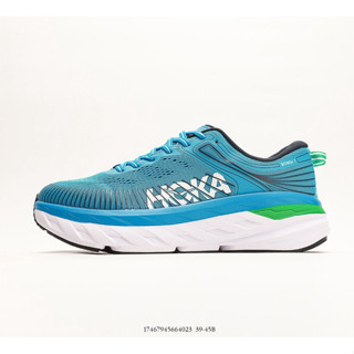 Hoka One Bondi 7 รองเท้ากีฬา รองเท้าวิ่งลําลอง ดูดซับแรงกระแทก สําหรับผู้ชาย 2023