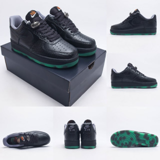 Air Force 1Low "Halloween" รองเท้าผ้าใบลําลอง ข้อสั้น สีดํา สีเขียว FQ8822-084