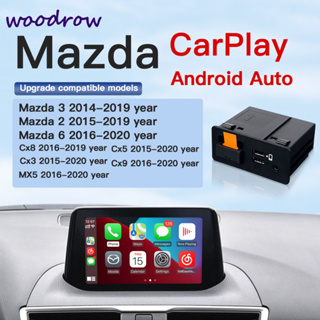 Carplay กล่องอะแดปเตอร์เชื่อมต่อ USB TK7866-9U0C สําหรับ Mazda 3 6 2 2016-2018 Mazda CX5 CX3