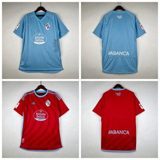 เสื้อกีฬาแขนสั้น ลายทีมชาติฟุตบอล Celta de Vigo 2023-24 Season ชุดเหย้า