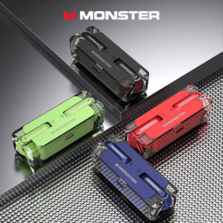 หูฟังบลูทูธไร้สาย Monster XKT08 TWS หูฟังอินเอียร์บลูทูธ 5.3 หูฟังเพลงเกม ประสิทธิภาพสูง สําหรับฟังเพลง Bluetooth Earphone Wireless Earphone Low Latency Smart Touch Sport