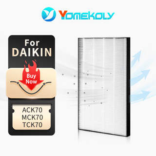 ไส้กรองอากาศคาร์บอน hepa สําหรับ daikin MCK70 ACK70 TCK70 MCK70