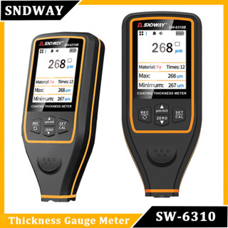 Sndway เครื่องวัดความหนาเคลือบ สําหรับรถยนต์ SW-6310A 0.1um 0-1700 FE NFE