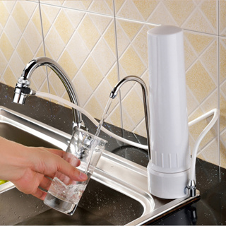 Plutostyle Faucet Water Purifier การกรองที่มีประสิทธิภาพสูง Long Lasting Countertop Filter for Home