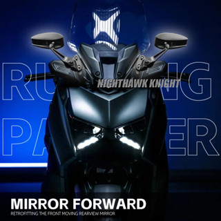 Nighthawk KNIGHT ตัวยึดกระจกมองหลัง สําหรับ YAMAHA XMAX300 2017-2023