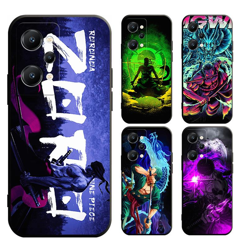 เคส realme GT 6 6T NEO 2T 3T 2 3 5G PRO นิ่ม ลาย onepiece zoro สําหรับ