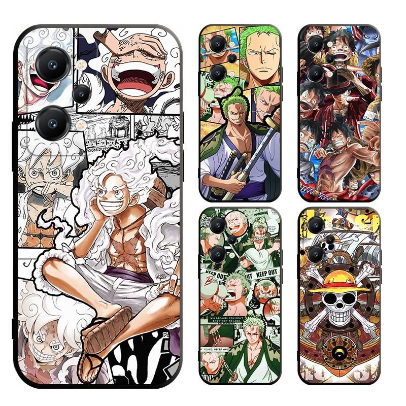เคส realme GT 6 6T NEO 2T 3T 2 3 5G PRO นิ่ม ลายลูฟี่ onepiece สําหรับ