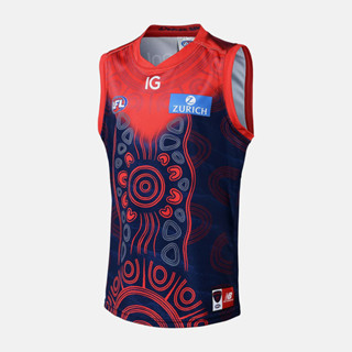 2023 เสื้อกีฬารักบี้ แขนกุด ลาย Melbourne Youth ไซซ์ Rugby Vest Jersey Size S-3XL