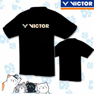 Victor เสื้อกีฬาแขนสั้นลําลอง ระบายอากาศได้ดี แบบแห้งเร็ว เหมาะกับฤดูร้อน สําหรับผู้ชาย และผู้หญิง 2023