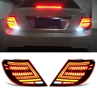 ไฟท้าย Led อเนกประสงค์ แบบเปลี่ยน สําหรับ Mercedes Benz C Class W204 C180 C200 C300 2007‐2014