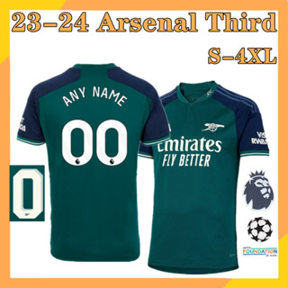 Arsenal เสื้ออาร์เซน่อล Third 23-24 ขนาด S-4XL เสื้อผู้ชาย