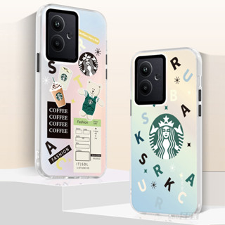 เคสโทรศัพท์มือถือ แบบโปร่งแสง ไล่โทนสี หลากสี สําหรับ Realme C55 C53 C35 C31 C51 C33 C21Y C25Y C30 C30S