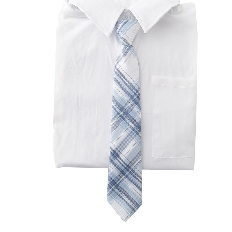 ขี้เกียจ Jk Ties ผู้หญิงลายสก๊อตคอ Tie หญิง Jk ชุดน่ารักเนคไทลายสก๊อตชุดนักเรียน