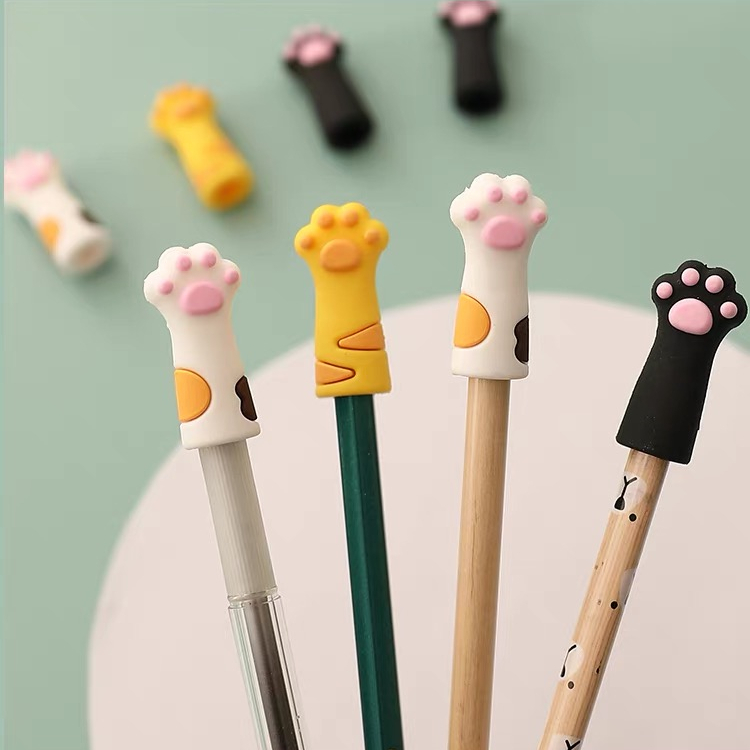 ที่ขยายดินสออุ้งเท้าแมวน่ารัก ปลายปากกา เครื่องเขียน อุปกรณ์การเรียน อุปกรณ์สํานักงาน รางวัลของขวัญ - รูปที่ 4