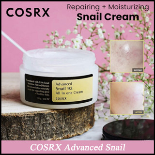 COSRX Advance Snail 92 All in one Cream 100g ครีมบำรุงผิวหน้า ผลิตภัณฑ์บำรุงผิวหน้า Hyaluronic acid Anti-aging