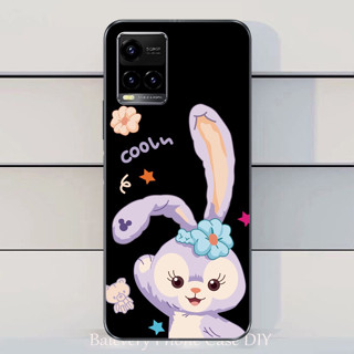 เคสโทรศัพท์ซิลิโคน TPU แบบนิ่ม ลายกระต่ายน่ารัก สําหรับ VIVO Y33S Y21 Y21S 2021