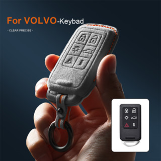 เคสกุญแจรีโมทรถยนต์ แบบหนัง ฝาพับ สําหรับ Volvo XC60 S90 XC40 V60 S80 S60 V90 S80L