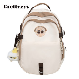 Backpack Prettyzys 2023 Korean Student Bag Large capacity School 14 inch For Teenage Girl