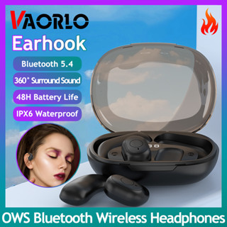 Vaorlo ของแท้ หูฟังสเตอริโอไร้สาย บลูทูธ 5.4 OWS HIFI ตัดเสียงรบกวน พร้อมไมโครโฟน IPX6 กันน้ํา สําหรับสมาร์ทโฟนทุกรุ่น