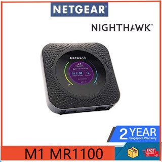 Netgear Nighthawk เราเตอร์ฮอตสปอตมือถือ M1 MR1100 4G Mifi แบบพกพา Wi-Fi สําหรับการเดินทาง ดาวน์โหลดเร็วมากถึง 1 G